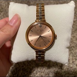 🚫SOLD🚫NWT Kate Spade rose gold and silver watch